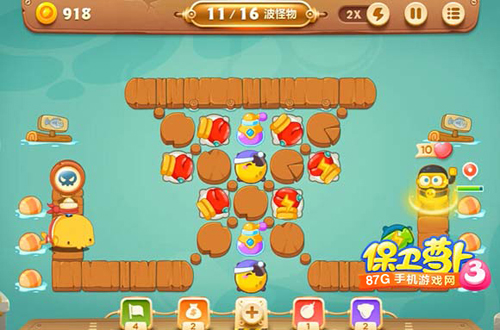 保卫萝卜3码头39攻略3