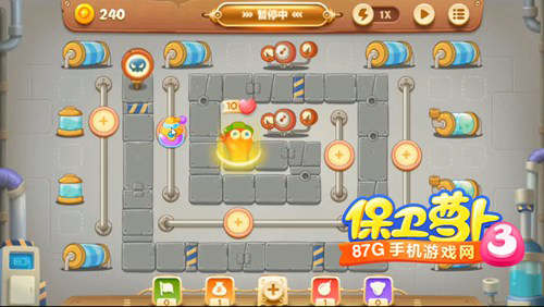 保卫萝卜3工厂第37关图文攻略