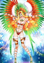 FGO圣诞羽蛇神立绘3