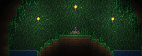 泰拉瑞亚附魔剑冢怎么找