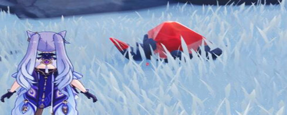 原神选取一张碎雪怎么上去