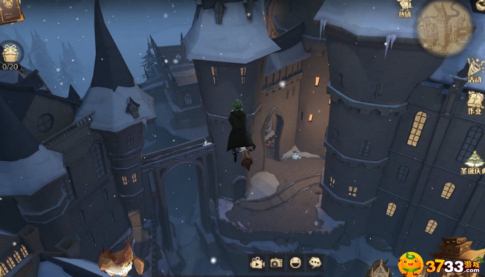 哈利波特戴着帽子的神奇雪人在哪里-戴着帽子的神奇雪人位置介绍