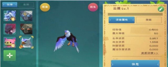 创造与魔法云鹰饲料怎么做