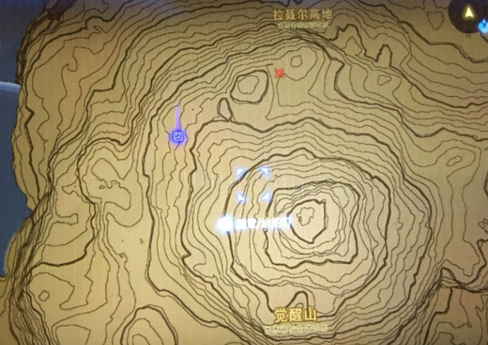 塞尔达传说觉醒山的神庙在哪