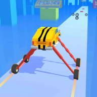 收集车轮跑