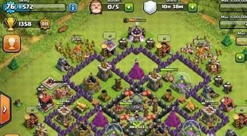 部落冲突8本最强布阵2020高清图