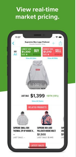 绿叉stockxapp官方版 绿叉stockxapapp下载