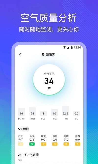 云朵天气app 云朵天气预报