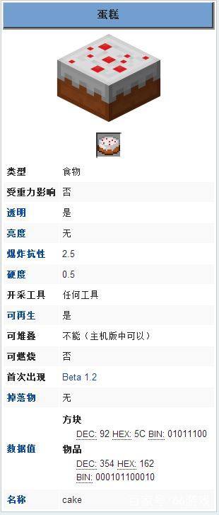 我的世界蛋糕如何做