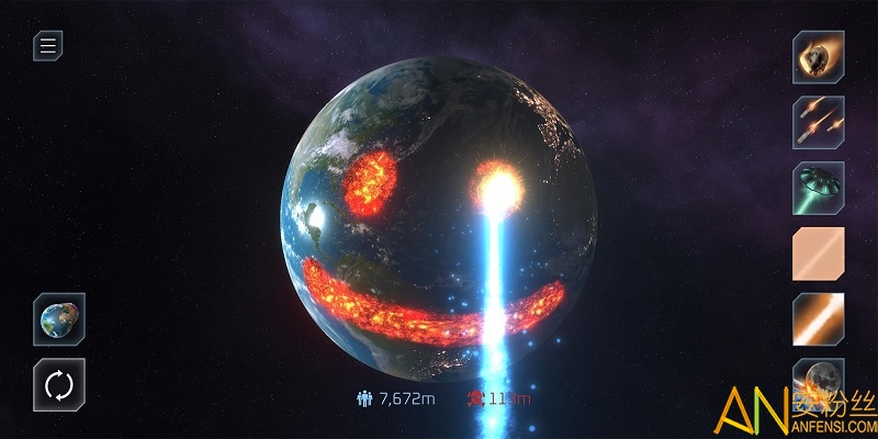 星球爆炸模拟器中文版 星球爆炸模拟器最新版下载