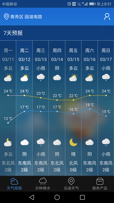 广西晓天气最新版 广西晓天气手机客户端下载