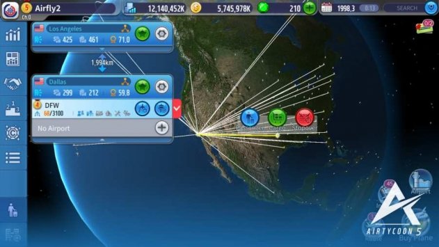航空大亨5破解版无限金币版 航空大亨5破解版汉化版下载