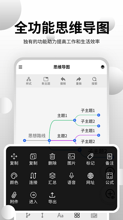 思维导图工具app 思维导图工具软件下载