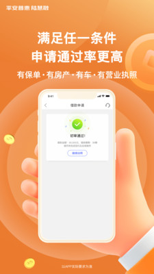 平安普惠陆慧融贷款