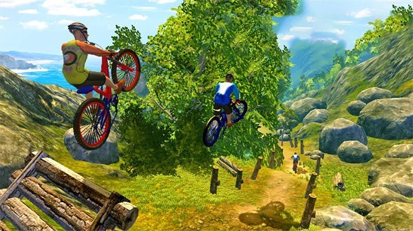 3d模拟自行车越野赛游戏下载