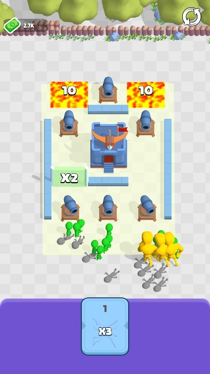 塔楼攻击 1