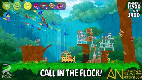 愤怒的小鸟里约大冒险游戏 愤怒的小鸟里约大冒险最新版下载
