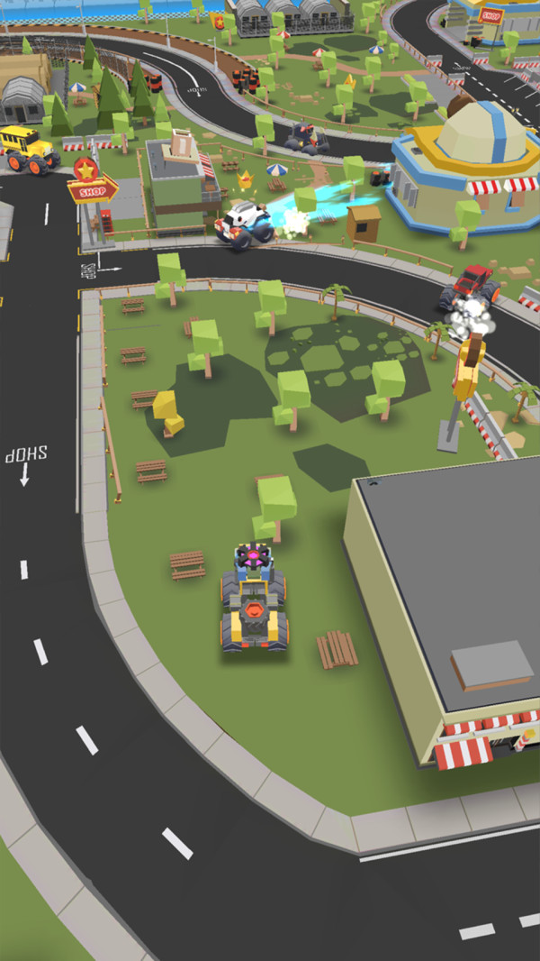 指尖卡车游戏 1