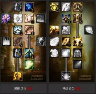 《魔兽世界》怀旧服牧师最强天赋加点图分享