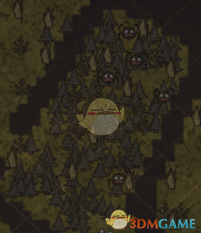 《饥荒：联机版》洞穴地形完全解析——塌陷地篇