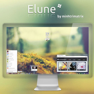 【EluneTheme】Win7透明主题V2021免费版