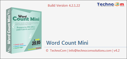 word字数统计软件(Word Count Mini) 字数统计软件